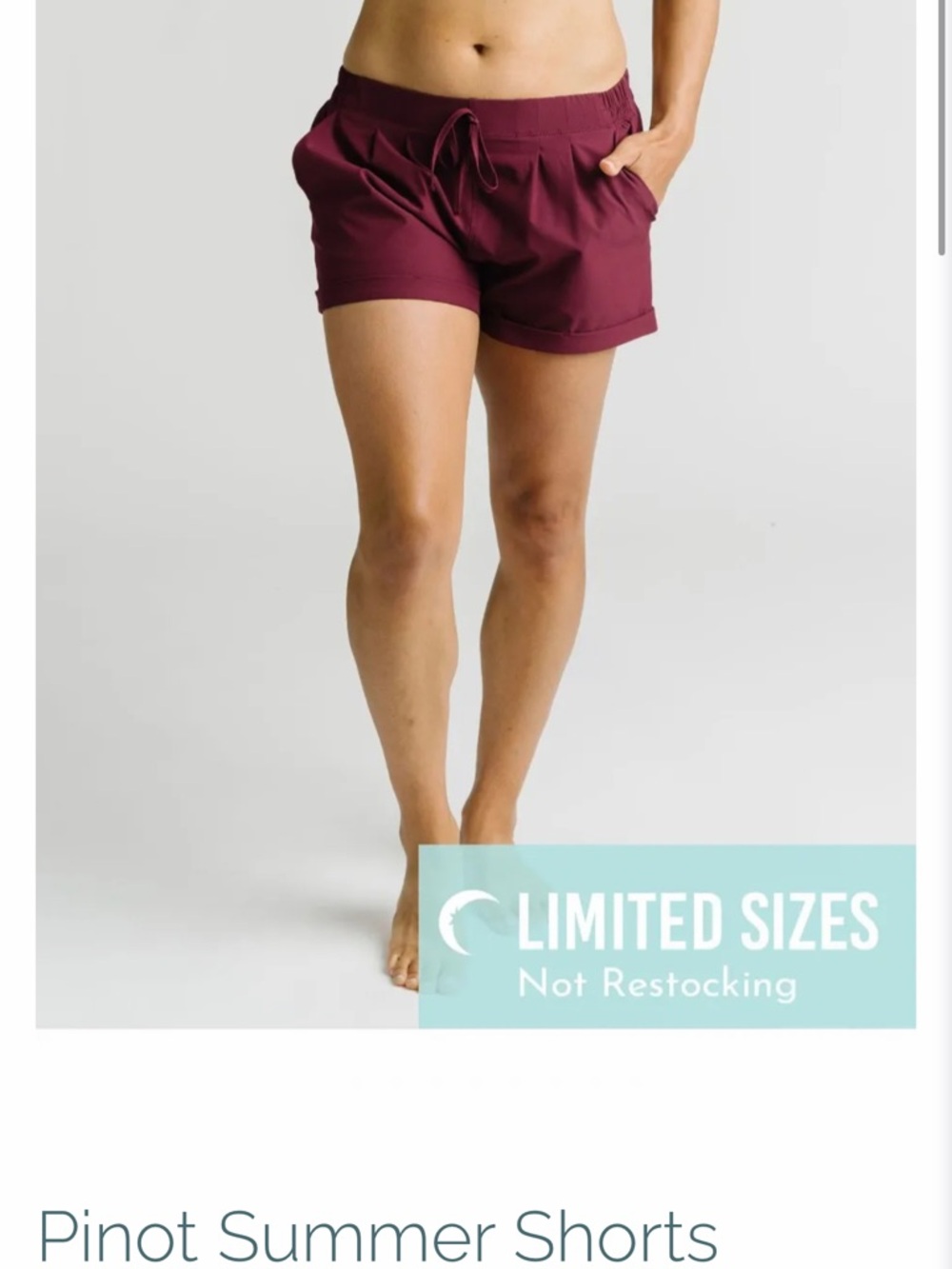 Pinot Summer Shorts - Wine